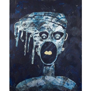 Cry for Freedom. The Promise of America. Contemporary Painting by Sax Berlin For Sale