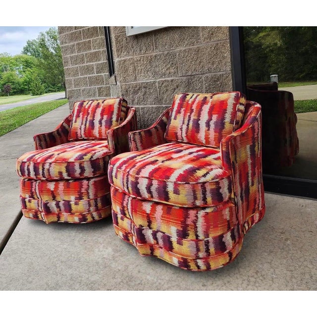 Gray Extraordinary James Mont Club Chairs, a Pair For Sale - Image 8 of 8