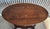Victorian Antique Oval Library Table Tiger Oak With Column Base Circa. 1890 For Sale - Image 3 of 13