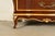 Karges French Provincial Louis XV Burled Walnut and Gold Gilt Bombay Chest of Drawers For Sale - Image 10 of 15