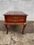 Queen Anne Late 20th Century Hammary Furniture Pair of Queen Anne Style Solid Cherry Side End Tables For Sale - Image 3 of 11