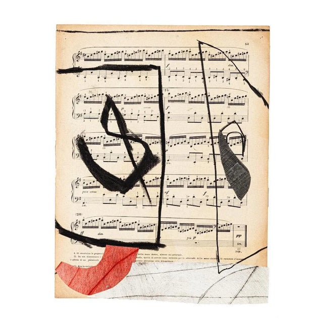 Tommaso Cascella, Musical Notes, 2009, Mixed Media For Sale - Image 3 of 4