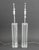 Modern Clear Acrylic and Chrome Table Lamps, Pair For Sale In New York - Image 6 of 6