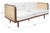 Contemporary Helena French Cane Daybed - Walnut / Natural For Sale - Image 3 of 8
