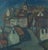 Framed dimensions: 80 x 79 cm Paper dimensions: 55 x 53 cm Watercolour in excellent condition. Glazed under a fabric mount...