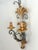 Large Florentine Hollywood Regency Wall Lamp, Italy, 1970s For Sale - Image 9 of 11