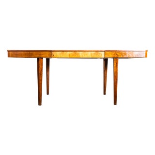 Vintage Rectangular Extendable Halabala Dining Table from Up Zavody, 1950s For Sale