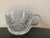 A beautiful American brilliant cut crystal punch cup, circa early 20th century, USA. Cup has intricate bevel cut shapes...