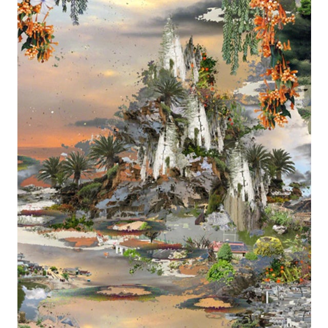 digital print on canvas edition 1/10 60cm diameters 2019 This piece is attributed to the mentioned designer/maker. It has...