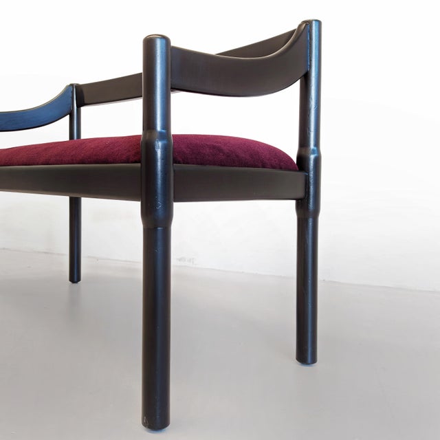 Carimate Sofa Bench by Vico Magistretti for Cassina, 1970s For Sale - Image 13 of 16