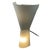 Elegant wall lamp, designed by stefano marcato for arteluce nemo under the model name alkaid. A diabolo shaped, white...