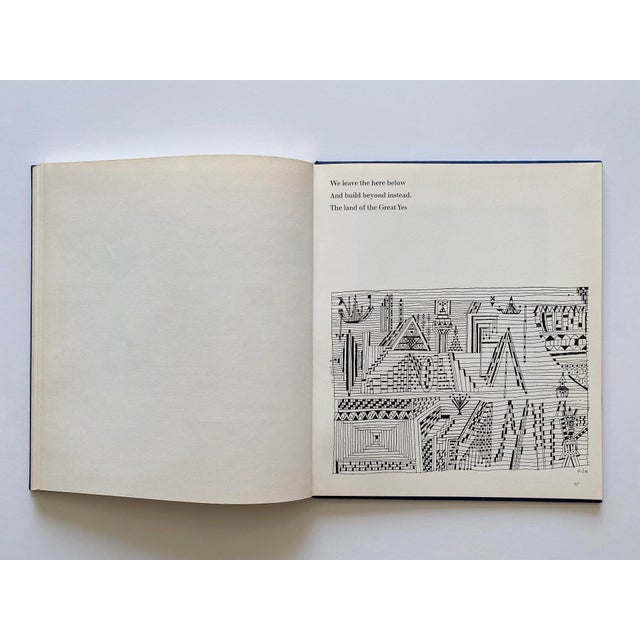Paul Klee " Watercolors Drawings Writings " Vintage 1969 Lithograph Print Mid Century Modernist Hardcover Art Book For Sale - Image 17 of 18