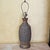1970s Brutalist Pottery Table Lamp – Mediterranean Textured Ceramic, 29.5” For Sale In Washington DC - Image 6 of 18