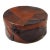 Art Deco Handmade Round Leather Collar Box, 1930s For Sale - Image 10 of 10