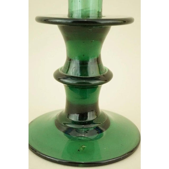 Vintage Glass Candleholder attributed to Enrico Taddei, 1940s For Sale - Image 17 of 18