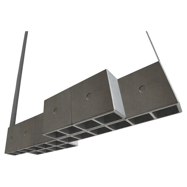 Aluminium Tsai Suspension Lamp by Mario Tsai for Cassina For Sale - Image 11 of 11