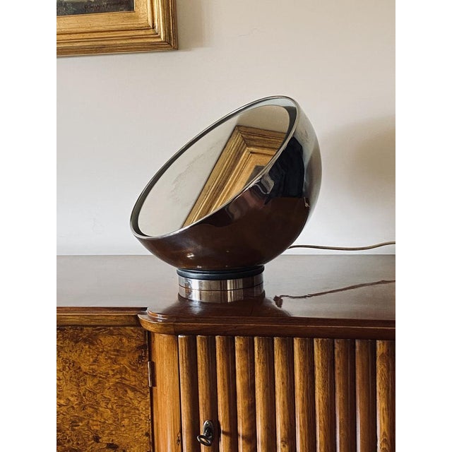 Mirror Spherical Table Lamp, Italy, 1970s For Sale - Image 17 of 18