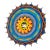 Vintage Ojo De Dios Hopi Hopk Dawa (Sun God) Signature Affixed For Sale