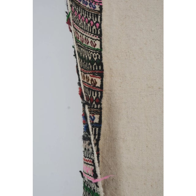 Vintage Floral Aubusson Kilim Rug For Sale - Image 10 of 13