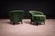 Pair of “Concha” Armchairs in Green Suede, Joaquim Tenreiro, 1960s - Lot 256A For Sale In New York - Image 6 of 11