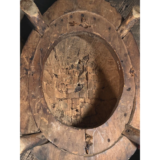 Antique Hand Carved Folk Art Turtle Sculpture For Sale - Image 12 of 12