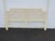 Hollywood Regency Faux Bamboo Posted Painted King Size Headboard 6681 For Sale - Image 14 of 16