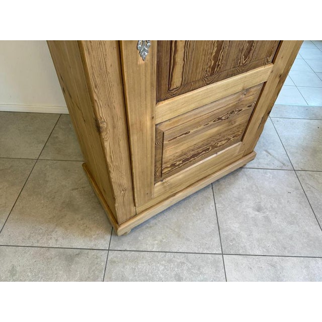 Antique Biedermeier Farmhouse Cabinet in Wood For Sale - Image 13 of 17