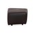 Brown Leather Stool from Ewald Schillig For Sale - Image 8 of 11