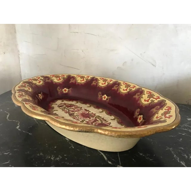 1950s Vintage Earthenware Plate, 1950s For Sale - Image 5 of 10