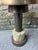 1970s Vintage Brass and Marble Table Lamp For Sale - Image 5 of 12