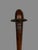Phallic war club with a phallic head, Kanak, New Caledonia. Heavy, hard wood with a beautiful brown patina and red...