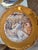 Six Old Master Renaissance Art Cabinet Plates With Gold Exterior Rims For Sale - Image 9 of 14