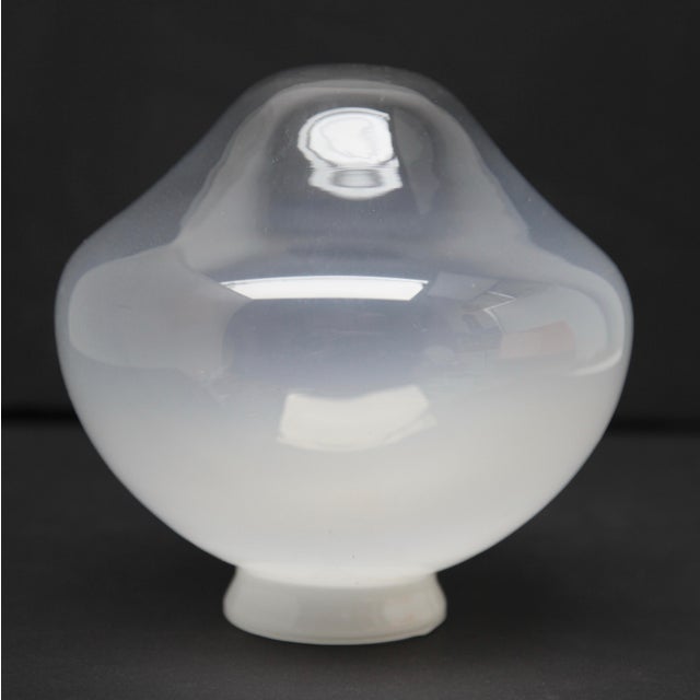 Chrome and Opaline Glass Globes Chandelier from Sciolari For Sale - Image 14 of 17