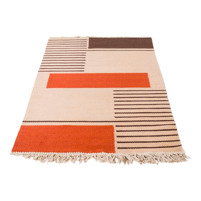 Modern Rug by Antonin Kybal, Czechoslovakia, 1940s For Sale