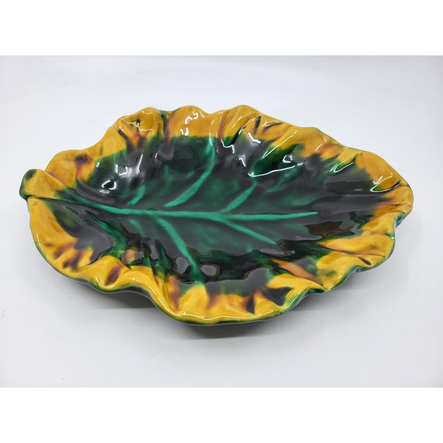 Mid-Century Modern French Riviera Ceramic Bowl from Vallauris, 1970s For Sale - Image 3 of 10
