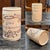 Early 19th-century earthenware pharmacy jar decorated with branches and adorned with snakes - inscription "gons de...