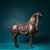 Heavy Vintage Chinese Gilt Bronze Tang Style Horse Sculpture For Sale In Los Angeles - Image 6 of 9
