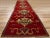 Red Vintage Red Turkish Oushak Rug - 03'01 X 17'03 For Sale - Image 8 of 9
