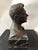 Stone Antique Bronze Bust of Jimmy Walker on Marble Base Signed by Artist For Sale - Image 7 of 13