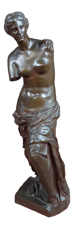 19th Century Barbedienne Bronze Sculpture of Venus - C.1840s