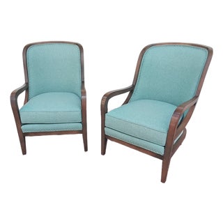 Pair of Sam Moore Accent Chairs For Sale
