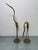 Bronze Brazilian Mid-Century Bronze Heron Sculptures - A Pair For Sale - Image 8 of 12