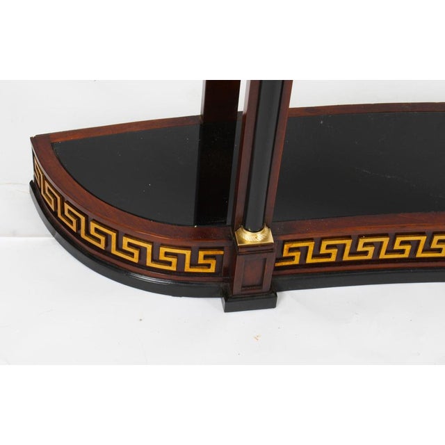 Vintage Versace Ormolu Mounted Curved Glass Display Unit 20th Century For Sale - Image 12 of 16