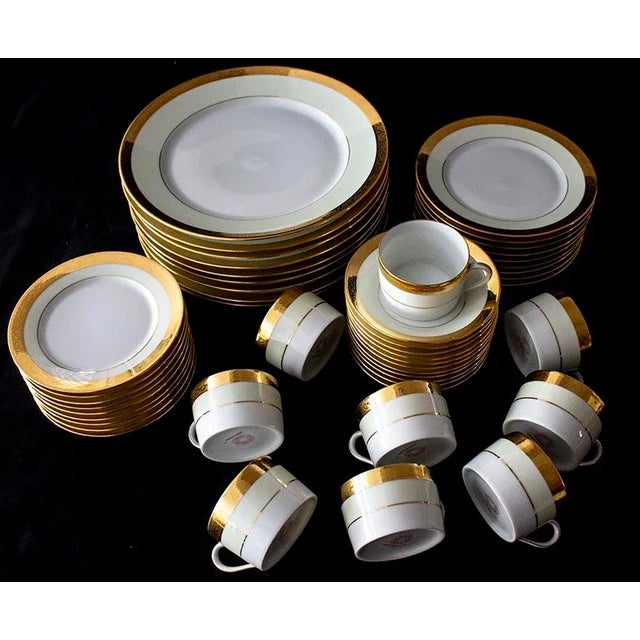 Charles Fields Haviland Rare Set C H Field Haviland Limoges China - 62 Pieces -- Many Serving Pieces For Sale - Image 4 of 7