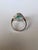 Set in 18k Gold, 2.14 Carats Natural Zambian Emerald & Diamonds Engagement Ring, Size 6 For Sale - Image 9 of 9