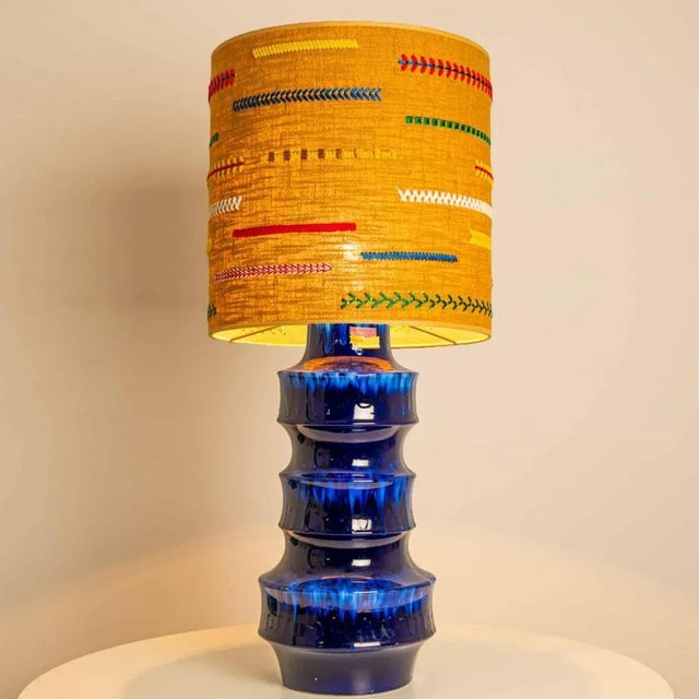 Large Ceramic Lamps from Scheurich, 1970s, Set of 2 For Sale - Image 14 of 16