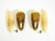 Mid-Century Modern Brass Wall Lamps with Fiberglass Shades, 1950s, Set of 2 For Sale - Image 17 of 18