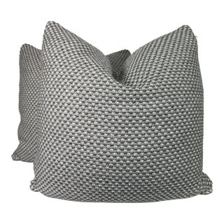 Rogers & Goffigan "Ric Rack" in Choppy 22" Pillows-a Pair For Sale