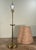 Mid Century Modern Stiffel Brass Table Lamp With Fiberglass String Shade Starburst Base For Sale In Providence - Image 6 of 11