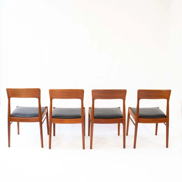 Model 26 Chairs by Henry Kjaernulf for Korup Stolefabrik, 1960s, Set of 6 For Sale - Image 4 of 17